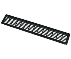 Ventiliacinės grotelės 480 x 80 mm, juodos, KK-W80800-D2, GTV