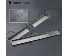 Latakas PRO Drain 360 2in1 Sausas su įklijuojama plytele 100cm