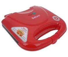 Sumuštinių keptuvas Keptuvas sumuštinių SATURN ST-EC1082 Raudonas