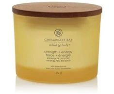 Chesapeake Bay Candle 3 dagčių žvakė – Strength &amp; Energy (Pineapple Coconut)