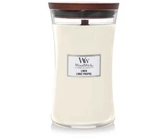 WoodWick Aromatinė žvakė (Linen), 609,5 g