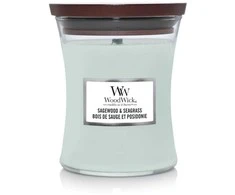 WoodWick Aromatinė žvakė (Sagewood &amp; Seagrass), 275 g
