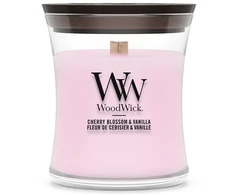 Woodwick Vyšnių žiedai ir vanilė