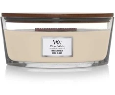 WoodWick Aromatinė žvakė (White Honey), 453,6 g