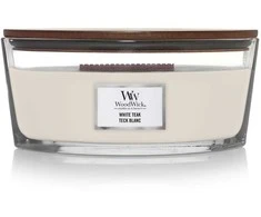 WoodWick Aromatinė žvakė (White Teak), 453,6 g