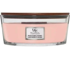 WoodWick Aromatinė žvakė (Pressed Blooms &amp; Patchouli), 453,6 g