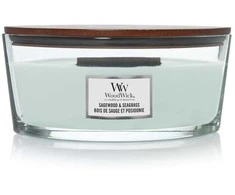 WoodWick Aromatinė žvakė (Sagewood &amp; Seagrass), 453,6 g