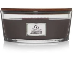 WoodWick Aromatinė žvakė (Sand &amp; Driftwood), 453,6 g