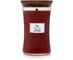 WoodWick Aromatinė žvakė (Cinammon Chai), 609,5 g