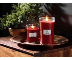 WoodWick Aromatinė žvakė (Cinammon Chai), 609,5 g