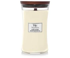 WoodWick Aromatinė žvakė (Island Coconut), 609,5 g