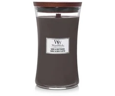 WoodWick Aromatinė žvakė (Sand &amp; Driftwood), 609,5 g