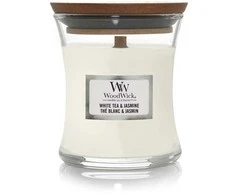 WoodWick Aromatinė žvakė (White Tea &amp; Jasmine), 275 g