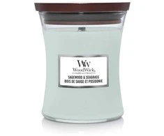 WoodWick Aromatinė žvakė (Sagewood &amp; Seagrass), 275 g
