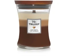 WoodWick Aromatinė žvakė (Trilogy Cafe Sweets), 275 g
