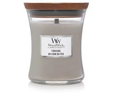 WoodWick Aromatinė žvakė (Fireside), 85 g