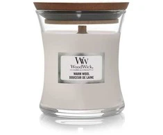 WoodWick Aromatinė žvakė (Warm Wool), 85 g