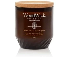 WoodWick Aromatinė žvakė (Incense &amp; Myrrh), 184 g