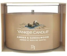 Yankee Candle Amber &amp; Sandalwood kvapioji žvakė unisex, 37 g