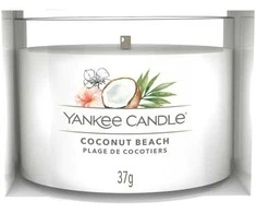 Yankee Candle Coconut Beach kvapioji žvakė, 37 g