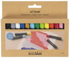 Creativ aliejinės pastelės