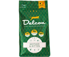 Delcon Visavertis pašaras mažiems kačiukams ir besilaukiančioms katėms KITTEN, 1.75 kg