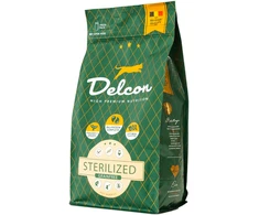 Delcon Visavertis begrūdis pašaras sterilizuotoms katėms / 1,75 kg