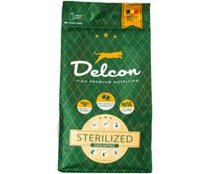 Delcon Visavertis begrūdis pašaras sterilizuotoms katėms / 1,75 kg