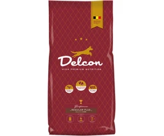 Delcon Visavertis pašaras suaugusiems šunims REGULAR PLUS su ėriena / 3kg