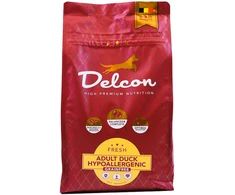 Delcon Visavertis begrūdis hipoalerginis pašaras suaugusiems šunims HYPOALLERGENIC su antiena / 3kg