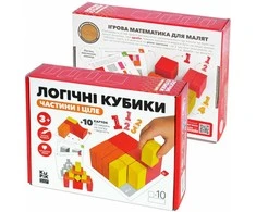 Igroteco Loginės kaladėlės, Dalys ir visuma, 10 det.