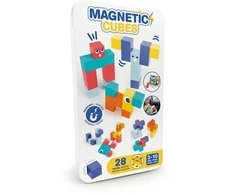 LUDI magnetinis konstruktorius Kubeliai kelioninis formatas