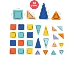 LUDI magnetinis konstruktorius Mini kelioninis formatas