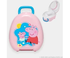Mokomasis nešiojamas naktipuodis Peppa Pig švelniai rausva