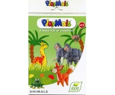 Playmais Knygutė pilna kūrybiškumo GYVŪNAI