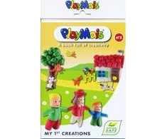 Playmais Knygutė pilna kūrybiškumo MANO 1-IEJI KŪRINIAI
