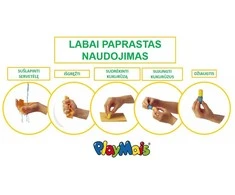 PlayMais žaidimas One 80, Dinozauras