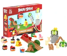Plus Plus konstruktorius Angry Birds Katapultos smūgis