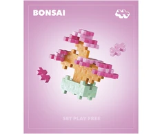 Plus Plus konstruktorius AUGALAI - rožinis bonsas