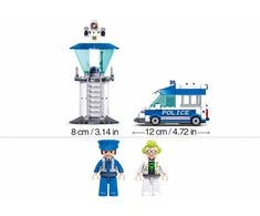 Konstruktorius Sluban Metropolis M38-B1218, plastikas