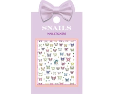 Snails nagų lipdukai Drugelių pieva