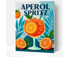 Splat Planet deimantinė dėlionė APEROL SPRITZ 30x40 cm