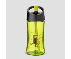 Vaikiška tritano gertuvė su šiaudeliu 350ml „BEŽDŽIONĖLĖ“ – BPA free