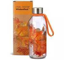 Carl Oscar WisdomFlask gertuvė 650ml - Fire - stilinga ir patogi vandens gertuvė kasdienai