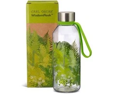 Carl Oscar WisdomFlask gertuvė 650ml - Nature - stilinga ir patogi vandens gertuvė kasdienai