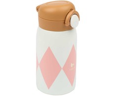 Luxkids Aps Vaikiška termo gertuvė FABELAB Harlekin Rose 320 ml