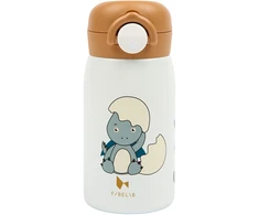 Luxkids Aps Vaikiška termo gertuvė FABELAB DINOLAND Mėlynas 320 ml