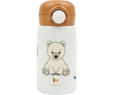 Luxkids Aps Vaikiška termo gertuvė FABELAB POLIARINĖ MEŠKA 320 ml