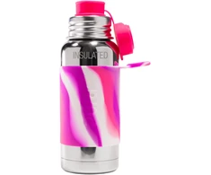 PURA Vaikiška termo gertuvė Sport 470 ml - Rožinė