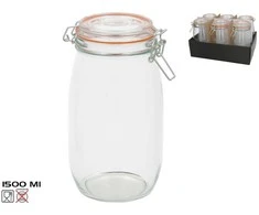 Hermetiškas indas 1500 ml, 22 x 12 x 14,5 cm, KITCHEN&amp;GO